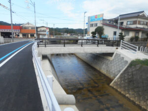 イージーラーメン橋施工例完成 橋詰橋（京丹波町様）