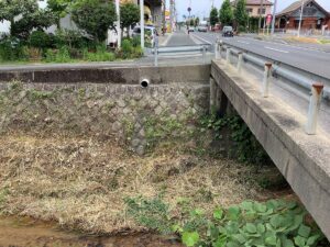 イージーラーメン橋施工前 豊野橋側道橋（京都府丹後土木事務所様）