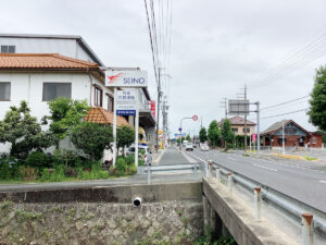 イージーラーメン橋施工前 豊野橋側道橋（京都府丹後土木事務所様）