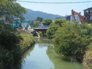 イージーラーメン橋施工の流れ 市道橋（京都府南丹土木事務所様）