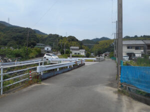 イージーラーメン橋施工前　佐野川農道橋（和歌山県東牟婁振興局様