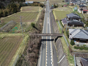 イージーラーメン橋施工前 白土跨道橋（国土交通省様）