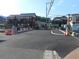 イージーラーメン橋施工例完成 樋田橋（京都府丹後土木事務所様）