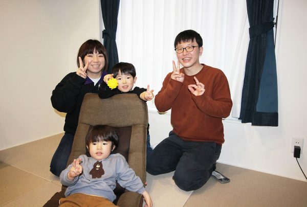 福知山市O様ご家族　お客様の声