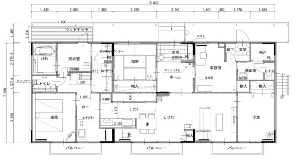 施工後図面