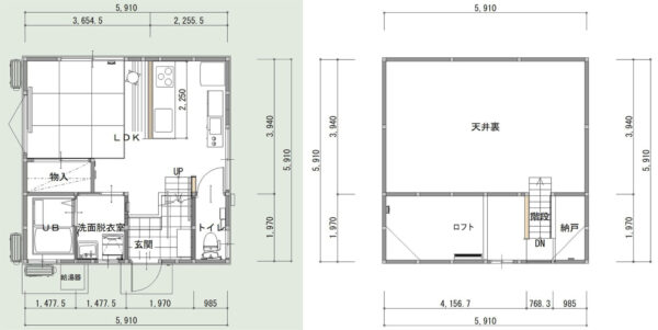 平面図　施工後