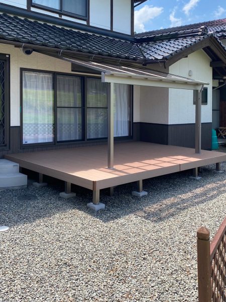 福知山市｜補助金活用サッシ入替とテラス設置で生活の質が向上