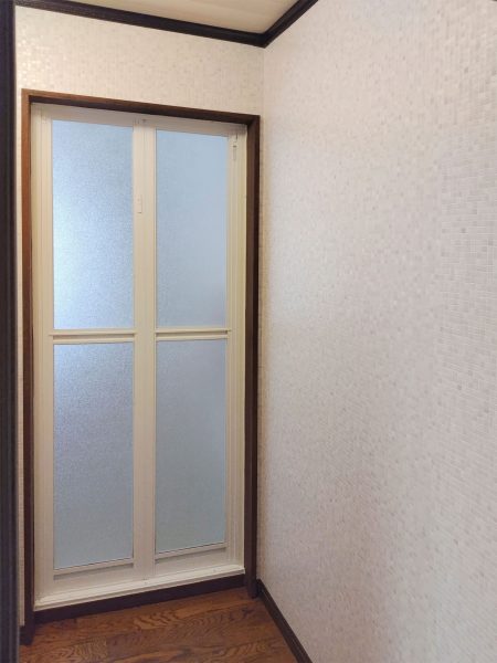 福知山市｜クロス貼替手すりの下地もバッチリ
