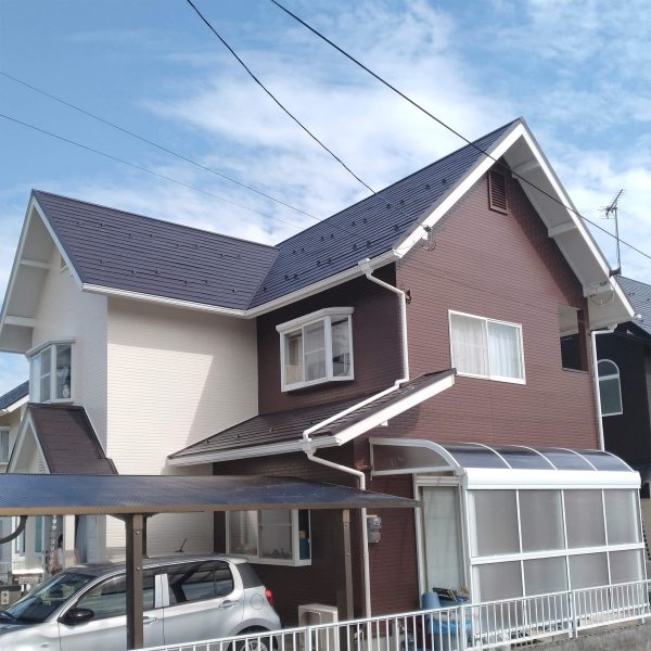 福知山市｜ご近所の仕上がりに惹かれて始まった外壁塗装