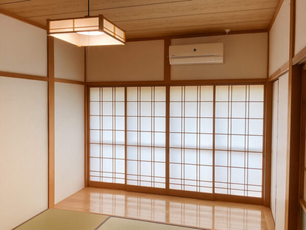 綾部市｜「必要な時だけ使える部屋へ」離れをシンプルリフォーム