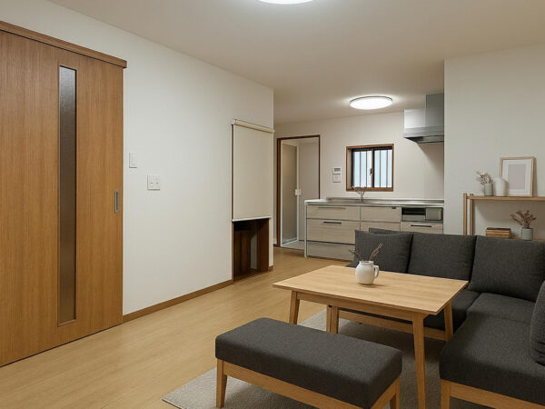 福知山市｜回遊動線を確保した1階をフルリフォーム