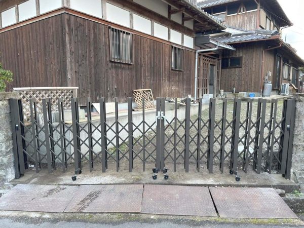 丹波篠山市｜カーゲートの取替で安心生活