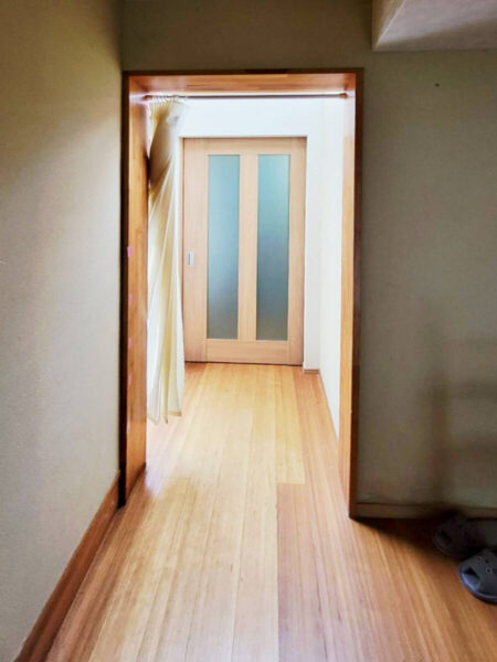 丹波篠山市｜間仕切り造作でプライベートな空間づくり