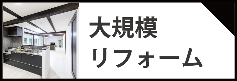大規模リフォームの施工事例　キッチン