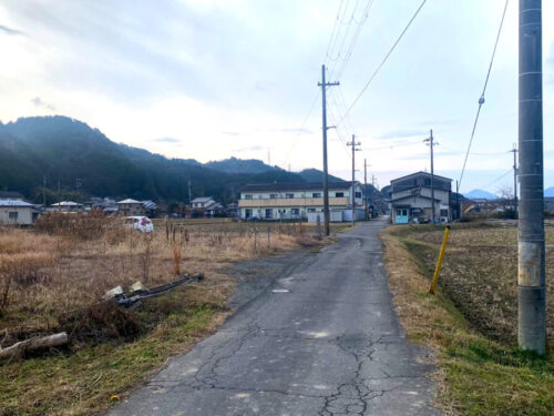 前面道路