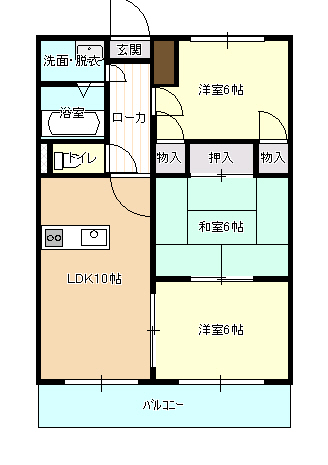 (間取)
