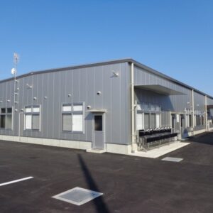 工場建築の施工事例外観　ミクニペイント株式会社様（兵庫県）