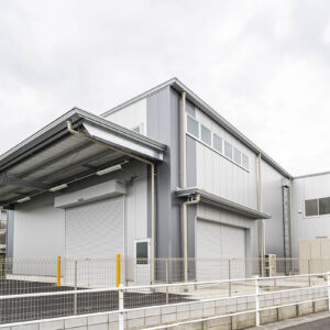 工場建築の施工事例外観　株式会社タクミ様（愛知県）