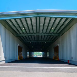 倉庫建築の施工事例外観　舞鶴倉庫株式会社様（京都府）
