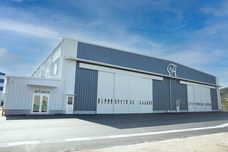 工場建築の施工事例外観　アートスチール様（京都府）