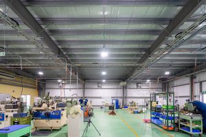 工場建築の施工事例内観　カブト工業株式会社様（兵庫県）