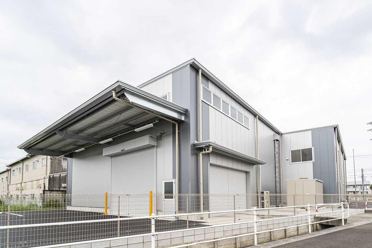 工場建築の施工事例外観 株式会社タクミ様(愛知県)