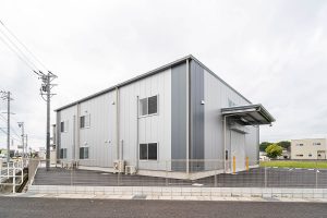 工場建築の施工事例外観　株式会社タクミ様（愛知県）