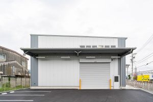 工場建築の施工事例外観　株式会社タクミ様（愛知県）