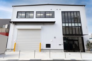 工場建築の施工事例外観　株式会社丸新製作所様（大阪府）
