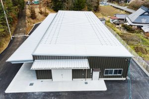 店舗建築の施工事例外観　株式会社 エー・フーズ 様（京都府）