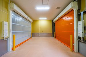 倉庫建築の施工事例内観　姫路東芝電子部品株式会社様（兵庫県）