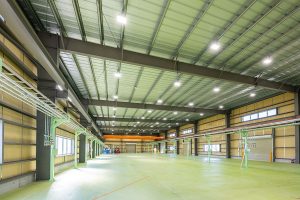工場建設の施工事例内観　深見シェルモールド工業株式会社様(愛知県)
