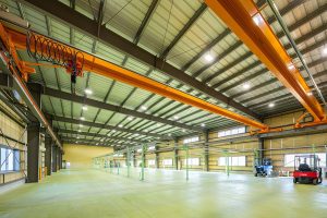 工場建設の施工事例内観　深見シェルモールド工業株式会社様(愛知県)
