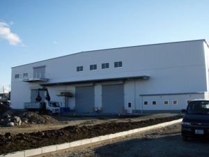 工場建設の施工事例外観　株式会社黒田製作所様(兵庫県)