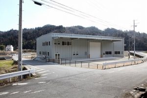 工場建設の施工事例外観　エンゼラス有限会社様(兵庫県)