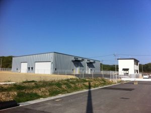 工場建設の施工事例外観　有限会社 エヌ・アール・エス様(兵庫県)