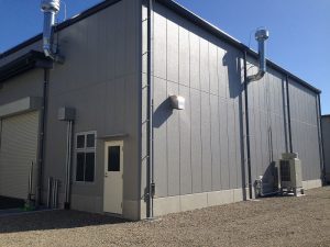 工場建設の施工事例外観　大阪化学薬品株式会社様(兵庫県)