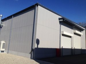 工場建設の施工事例外観　大阪化学薬品株式会社様(兵庫県)
