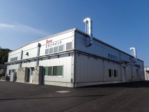 工場建設の施工事例外観　ミクニペイント株式会社様(兵庫県)