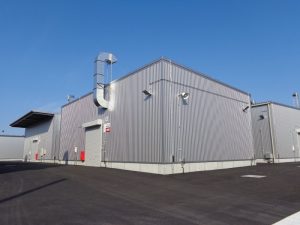 工場建設の施工事例外観　ミクニペイント株式会社様(兵庫県)