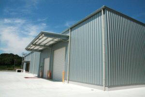 工場建設の施工事例外観　田中飼料株式会社様(兵庫県)