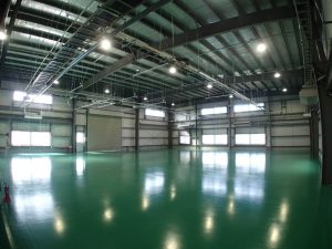 工場建設の施工事例内観　有限会社シモテック様(兵庫県)