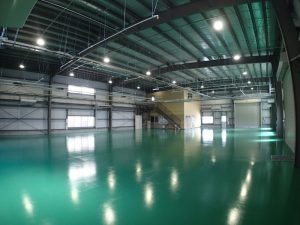 工場建設の施工事例内観　有限会社シモテック様(兵庫県)