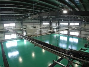 工場建設の施工事例内観　有限会社シモテック様(兵庫県)