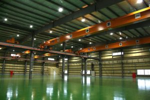 工場建設の施工事例内観　JRCC＆M株式会社様(兵庫県)