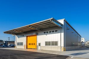 工場建設の施工事例外観　有限会社山尾溶接所様(兵庫県)