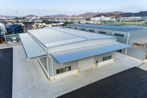 工場建設の施工事例外観　有限会社山尾溶接所様(兵庫県)