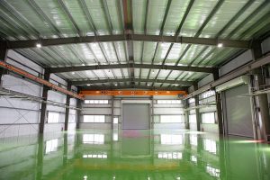 工場建設の施工事例内観　有限会社山尾溶接所様(兵庫県)
