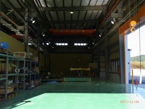 工場建設の施工事例内観　和幸産業株式会社様(京都府)
