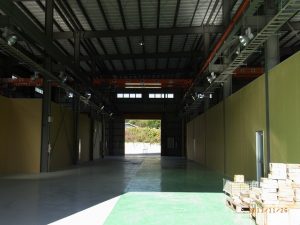 工場建設の施工事例内観　和幸産業株式会社様(京都府)